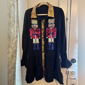 Black Sequin Nutcracker Jacket